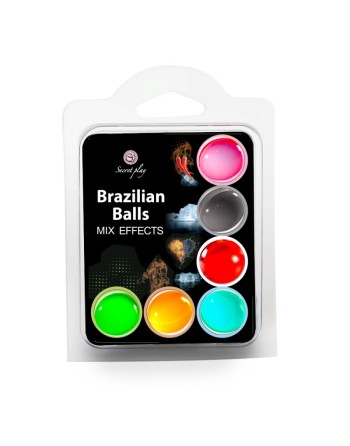 6 billes de massage brazilian balls  6 brazilian balls differents effets