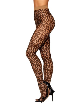 collant imprimé léopard avec ceinture dolce gabana de dreamgirl bas et collant.